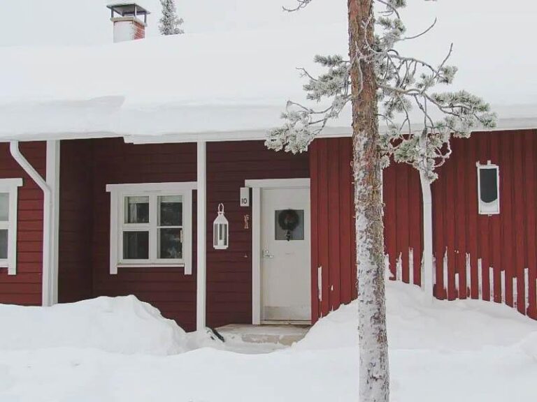 Onnenmaa talvella ulkoa
